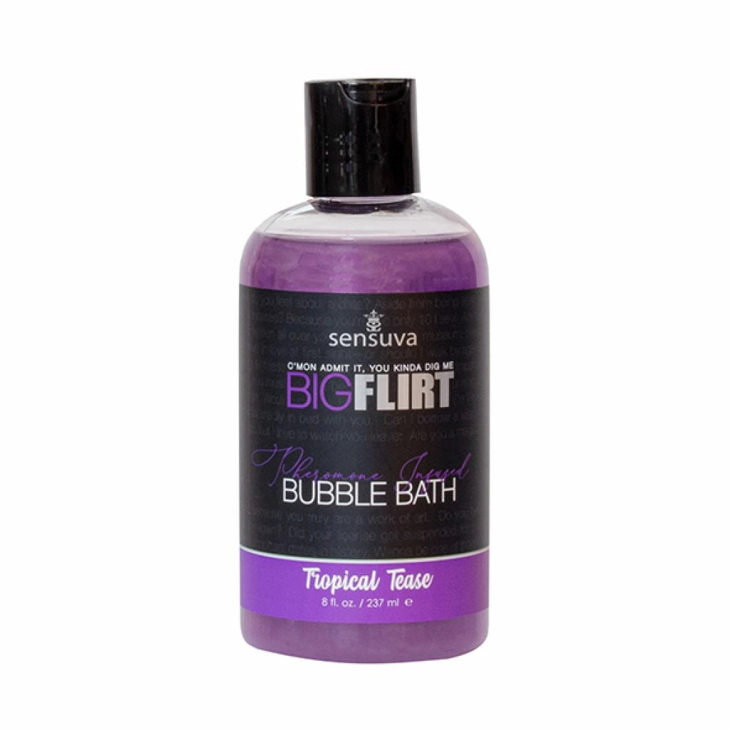 and the günstig Kaufen-Sensuva - Big Flirt Pheromone Bubble Bath Tropical Tease 237 ml. Sensuva - Big Flirt Pheromone Bubble Bath Tropical Tease 237 ml <![CDATA[Create a Romantic moment with our scented bubble bath, infused with pheromones that will put you in the mood and make