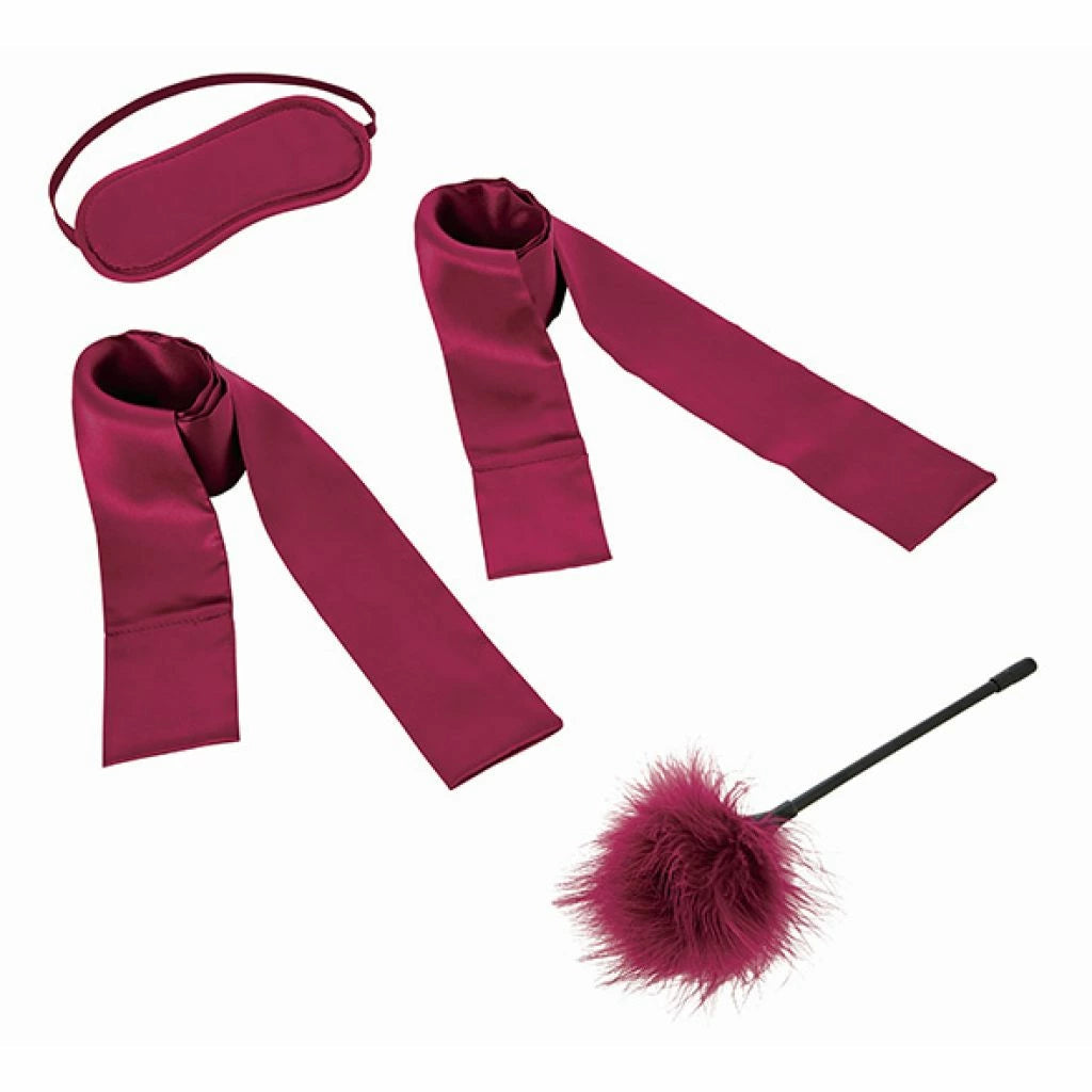 Power Lin günstig Kaufen-S&M - Enchanted Starter Kit. S&M - Enchanted Starter Kit <![CDATA[Beautiful starter kit for the person who wants to explore bondage for the first time. Use the Satin Blindfold, Feather Tickler and Satin Tethers to experiment with power exchanges a