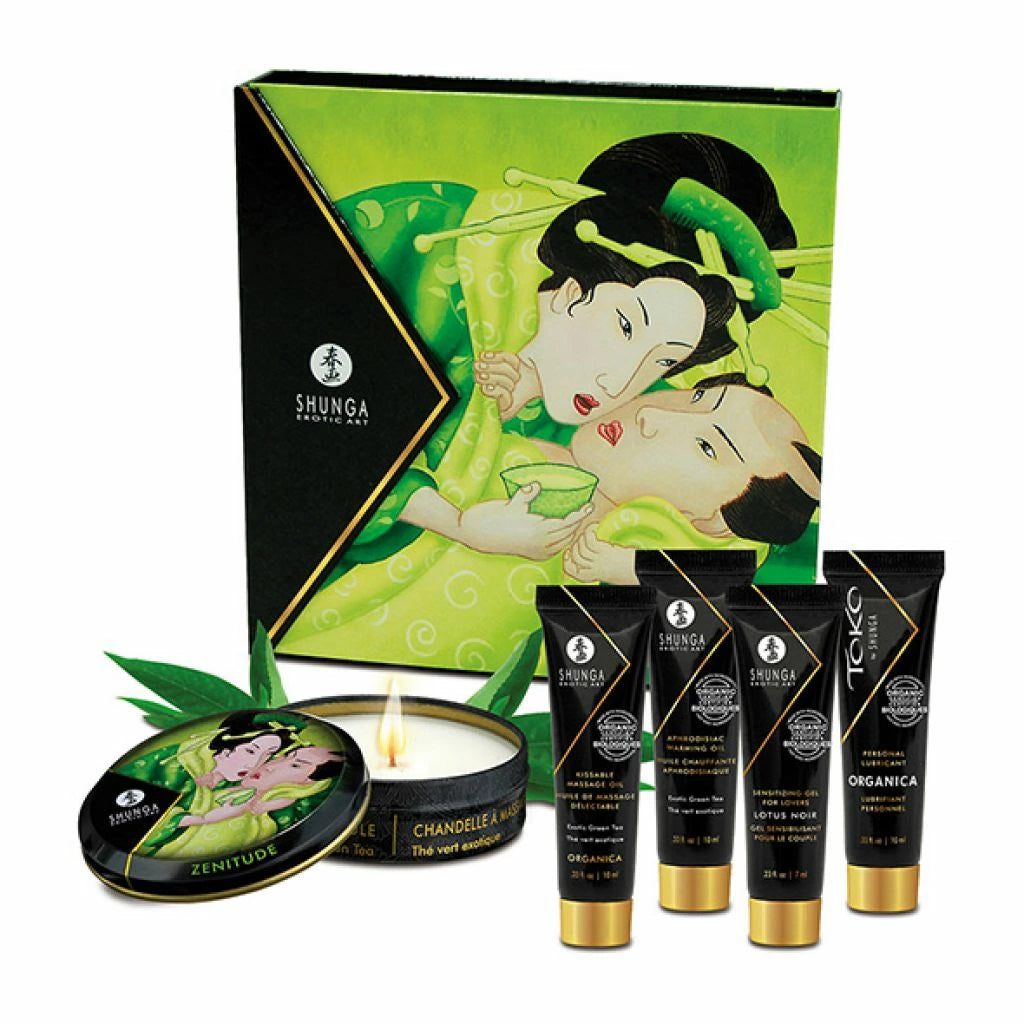 Way to günstig Kaufen-Shunga - Geishas Secret Kit Green Tea. Shunga - Geishas Secret Kit Green Tea <![CDATA[A collection of miniatures perfect for your sexy getaways. Discover the hottest secrets to spicing up your intimacy. Includes 5 products: - Kissable massage oil ORGANICA