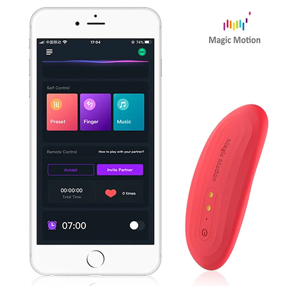 Smart Remote günstig Kaufen-Magic Motion - Nyx. Magic Motion - Nyx <![CDATA[A smart clock panty vibrator. Set the time, slide Magic Nyx into your panty, and you will wake up in orgasm. With new version of our APP, you can remote interactive control through the web no matter when and