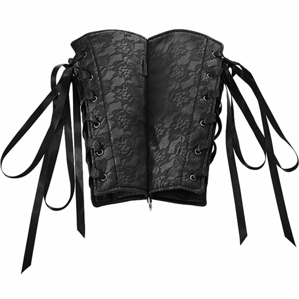 er Set günstig Kaufen-Sportsheets - Sincerely Lace Corset Arm Cuffs. Sportsheets - Sincerely Lace Corset Arm Cuffs <![CDATA[Sexy, safe and lightweight introduction to restraints that can be worn close to the chest and behind the back. Allow your partner to test your boundaries