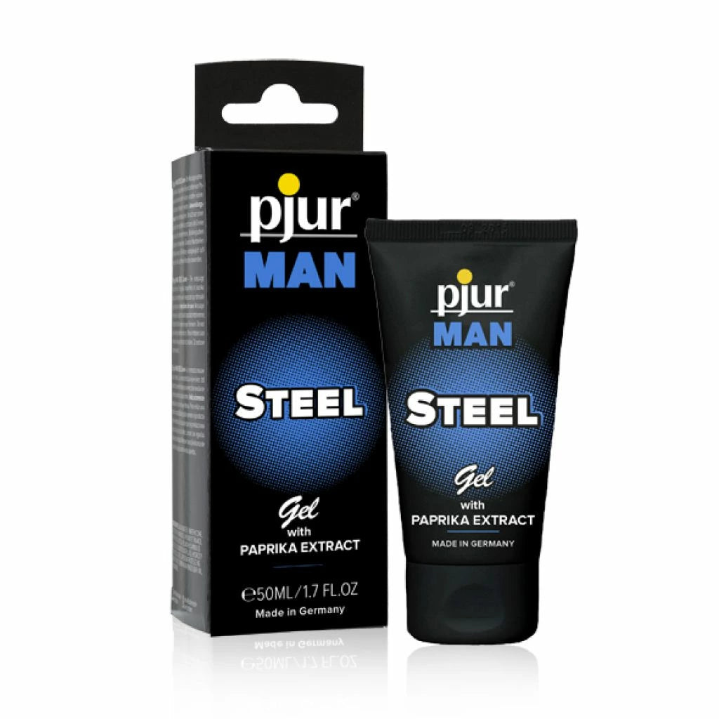 Pjur günstig Kaufen-Pjur - Man Steel Gel 50 ml. Pjur - Man Steel Gel 50 ml <![CDATA[The gel for intense massage. Cares for the men's skin and can also be used in intimate areas. The ingredient paprika extract rejuvenates and invigorates the skin. - With paprika extract - Rej