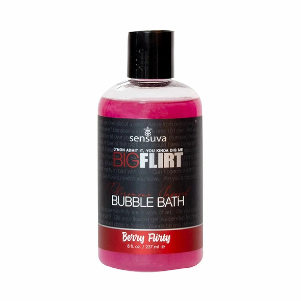 Put n günstig Kaufen-Sensuva - Big Flirt Pheromone Bubble Bath Berry Flirty 237 ml. Sensuva - Big Flirt Pheromone Bubble Bath Berry Flirty 237 ml <![CDATA[Create a Romantic moment with our scented bubble bath, infused with pheromones that will put you in the mood and make you
