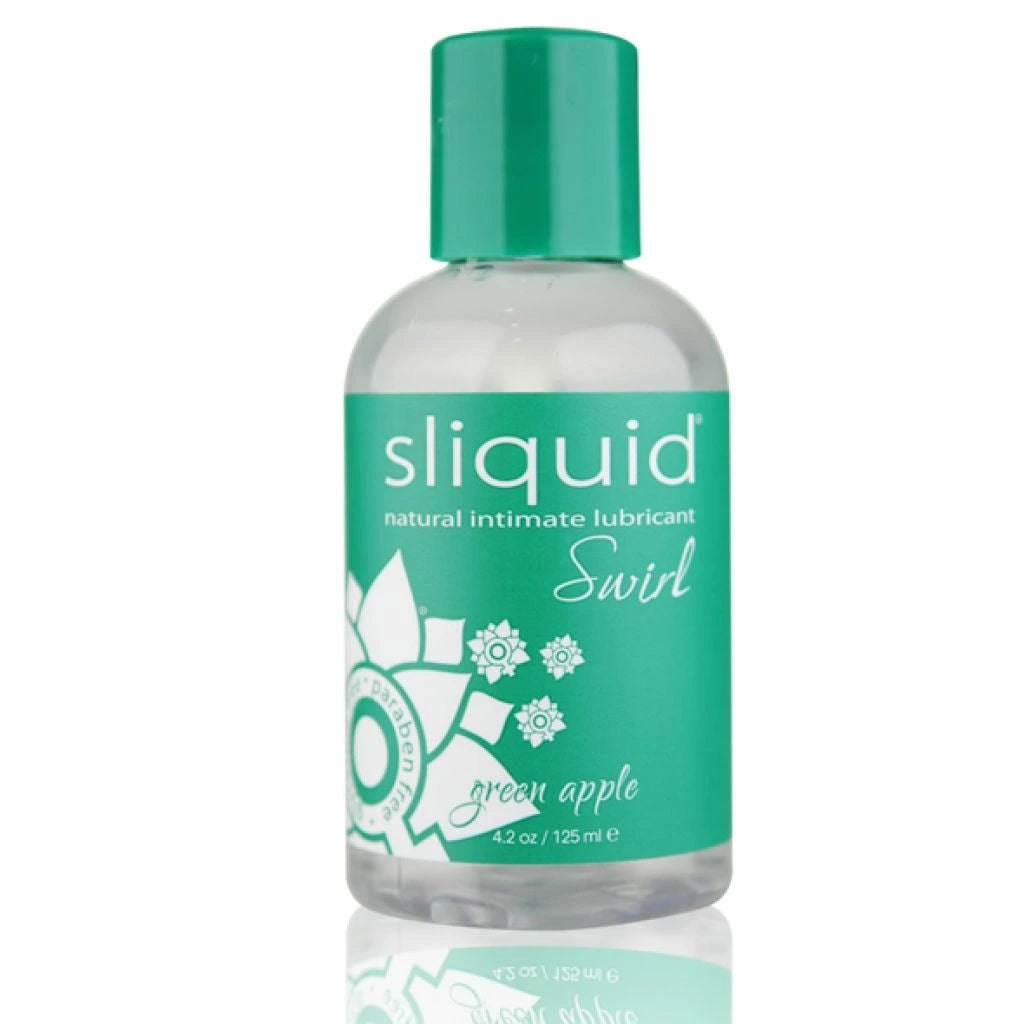 NATURAL OR günstig Kaufen-Sliquid - Naturals Swirl Green Apple 125 ml. Sliquid - Naturals Swirl Green Apple 125 ml <![CDATA[Our water based, sugar-free flavored lubricants. Sliquid Naturals Swirl are our flavored water based lubricants, all glycerin and paraben free. Sliquid curre