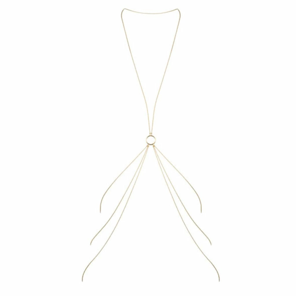 GOLD günstig Kaufen-Bijoux Indiscrets - Magnifique 8 Body Chain Gold. Bijoux Indiscrets - Magnifique 8 Body Chain Gold <![CDATA[Body chains in 8 shape to wear with your favourite looks, lingerie or bare skin alone. Accessories inspired by the New York cabaret dancers of the 