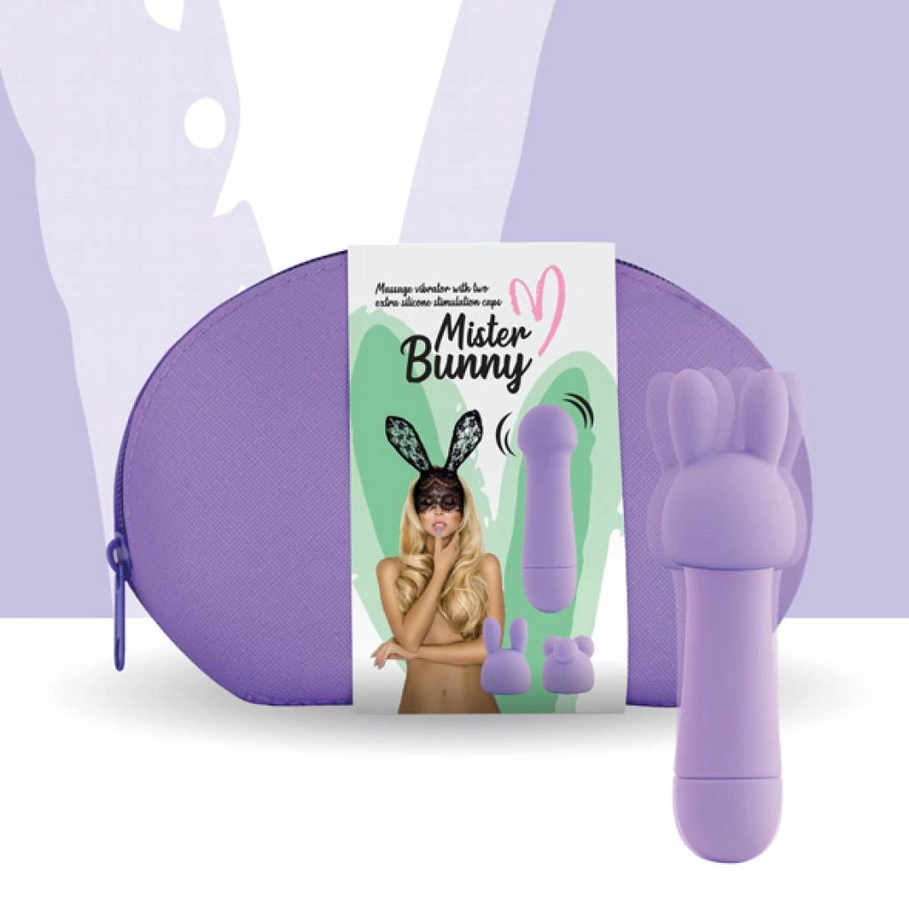 Soft 1 günstig Kaufen-FeelzToys - Mister Bunny with 2 Caps Purple. FeelzToys - Mister Bunny with 2 Caps Purple <![CDATA[Meet Mister Bunny, a powerful waterproof massage vibrator that fits perfectly in your hands. Battery charged, this soft coated massager delivers you 10 stron