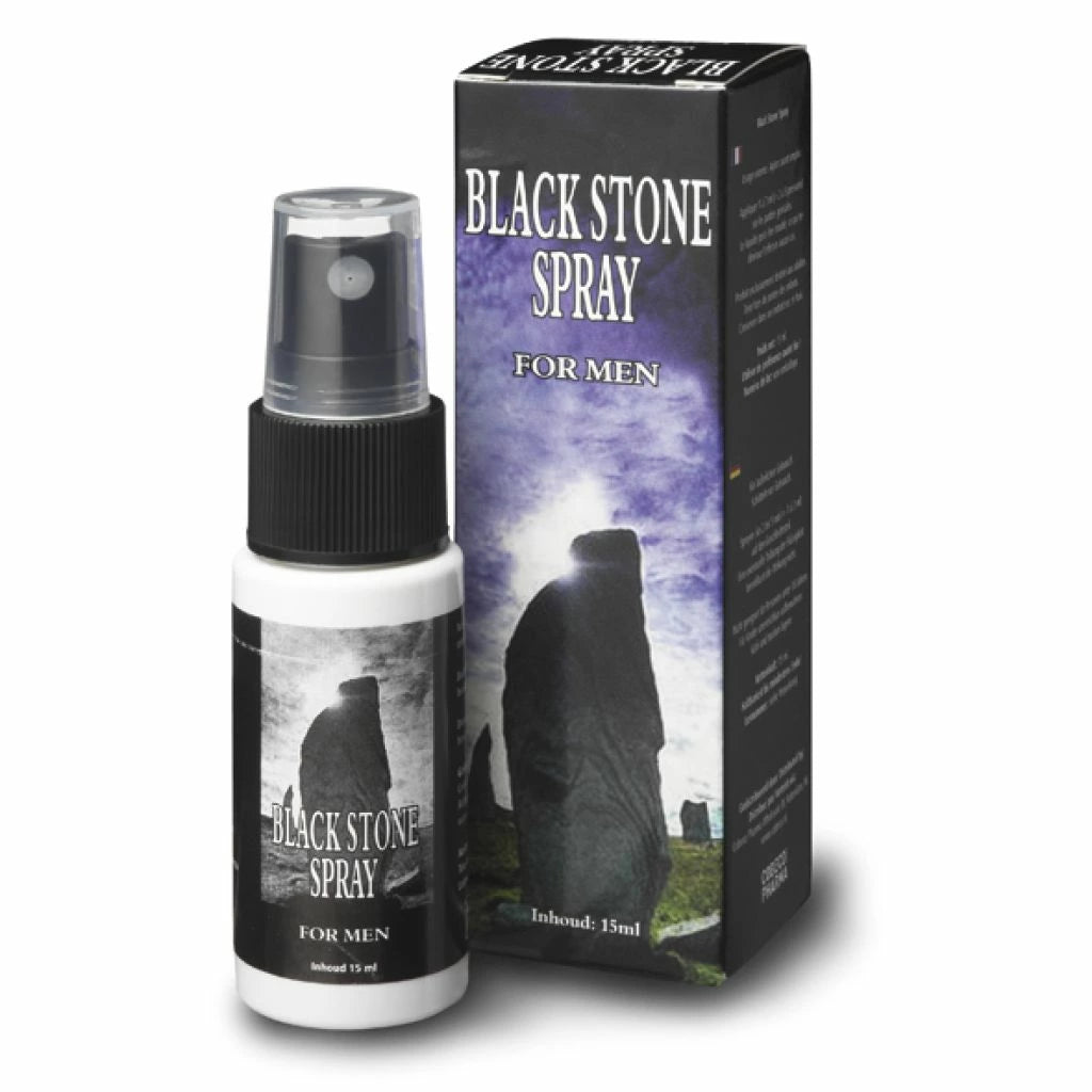 CD R günstig Kaufen-Black Stone Delay Spray 15 ml. Black Stone Delay Spray 15 ml <![CDATA[Black Stone Spray delays ejaculation thanks to a slightly anaesthetizing spray. Men often come faster than they would actually like. By postponing orgasm, men contribute to better sex f