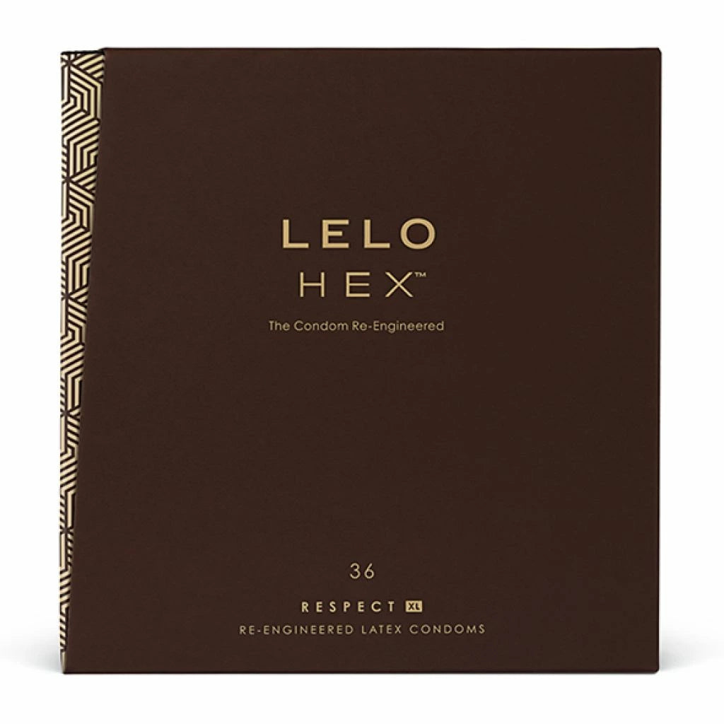 DESIGNER CUSTOM günstig Kaufen-Lelo - HEX Condoms Respect XL 36 Pack. Lelo - HEX Condoms Respect XL 36 Pack <![CDATA[Suit up with the world's first designer condom. Now bigger than ever thanks to huge customer demand, HEX Respect XL is the latest concept to enhance LELO's luxury condom