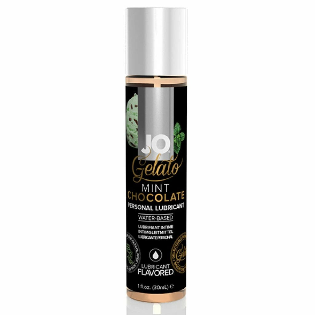 Play des günstig Kaufen-System JO - H2O Gelato Mint Chocolate 30 ml. System JO - H2O Gelato Mint Chocolate 30 ml <![CDATA[JO GELATO is a flavored water-based personal lubricant designed to enhance foreplay and comfort of intimacy. Formulated using a pure plant sourced glycerin, 