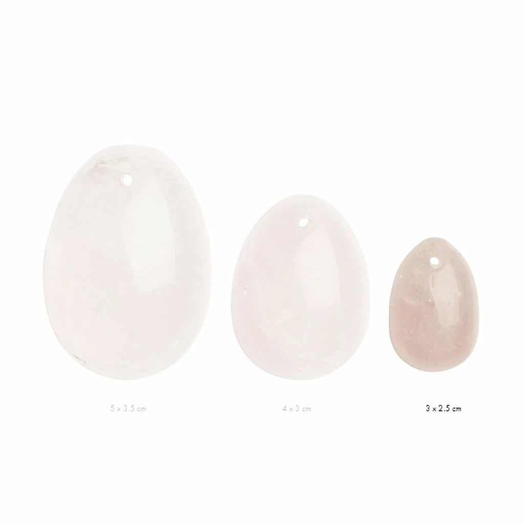 ALL AROUND günstig Kaufen-La Gemmes - Yoni Egg Rose Quartz S. La Gemmes - Yoni Egg Rose Quartz S <![CDATA[Wear this yoni egg as a piece of jewelry around your neck, in your pocket, in your bra or as a pelvic floor muscle trainer in your vagina. A yoni egg was originally intended t