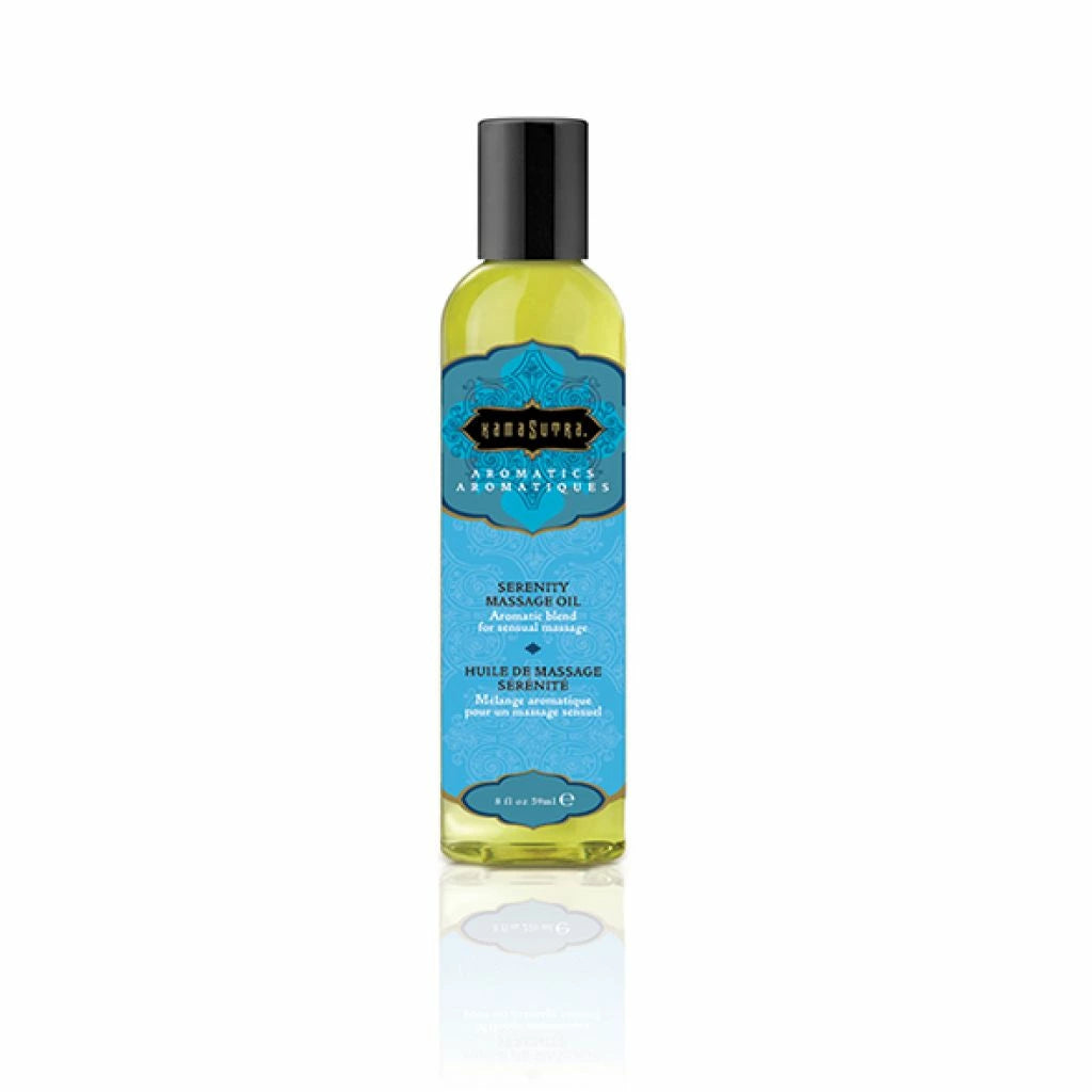 SERENITY günstig Kaufen-Kama Sutra - Aromatic Massage Oil Serenity 59 ml. Kama Sutra - Aromatic Massage Oil Serenity 59 ml <![CDATA[Made with essential oils to promote deep relaxation, this rich, emollient formula makes it a pleasure to give or receive a sensuous, full-body mass