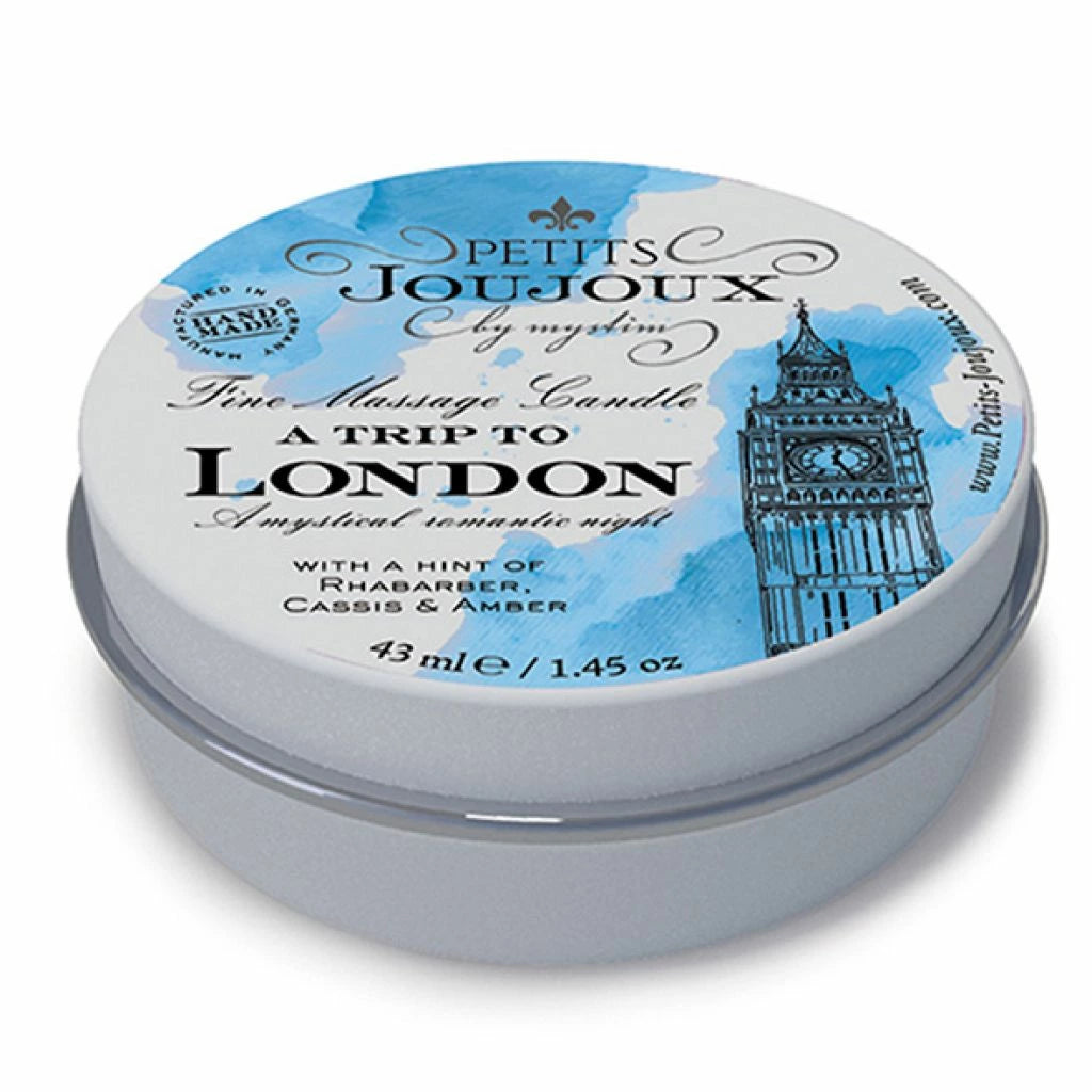 Warm günstig Kaufen-Petits Joujoux - Massage Candle London 33g. Petits Joujoux - Massage Candle London 33g <![CDATA[After the fragrant candle has been lighted its wax is melting to a comfortably warm massage oil which is indulging and nourishing the skin. The exquisite Petit