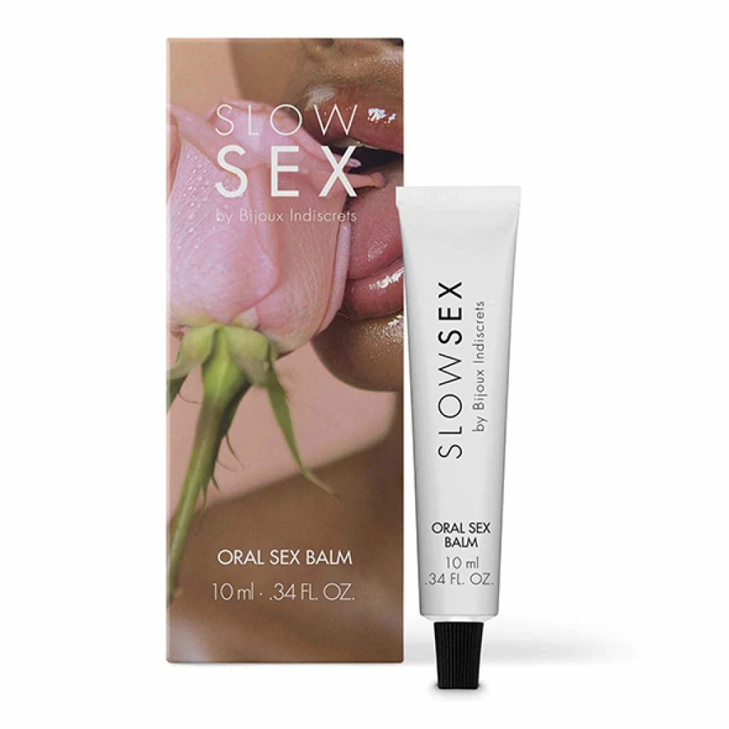 Designed günstig Kaufen-Bijoux Indiscrets - Slow Sex Oral Sex Balm 10 ml. Bijoux Indiscrets - Slow Sex Oral Sex Balm 10 ml <![CDATA[Ohhh... don't stop, don't stop! A cooling and gliding-effect balm designed to enhance arousal during fellatio. Its gentle cooling effect contrasts 