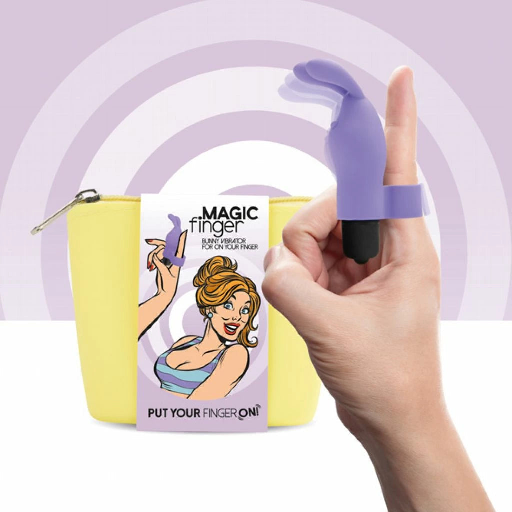 and the günstig Kaufen-FeelzToys - Magic Finger Purple. FeelzToys - Magic Finger Purple <![CDATA[Transform your fingers into a playful vibrator! This Feelztoys vibrator is worn on the finger, so you can easily caress and tease your body or your partner's body. You have complete
