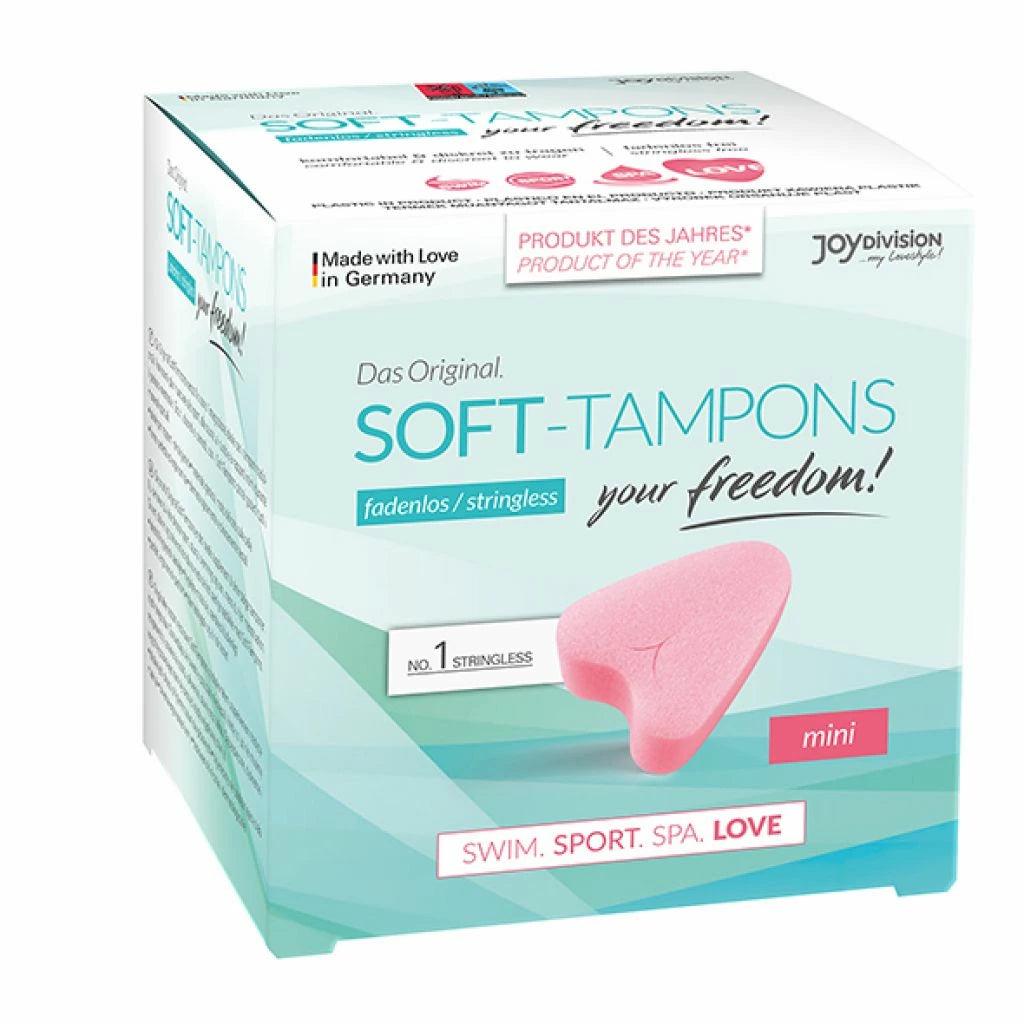 pcs Mini günstig Kaufen-Joydivision - Soft-Tampons Stringless Mini 3 pcs. Joydivision - Soft-Tampons Stringless Mini 3 pcs <![CDATA[Perfect for special situations! Simply a better feeling. The original Soft-Tampons offer the highest level of comfort. They are barely noticeable b
