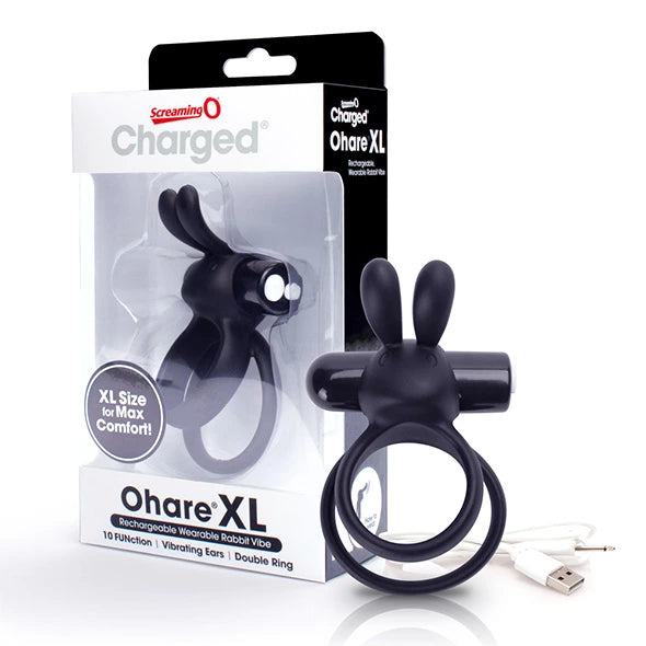 The of günstig Kaufen-The Screaming O - Charged Ohare XL Rabbit Vibe Black. The Screaming O - Charged Ohare XL Rabbit Vibe Black <![CDATA[The Charged Ohare XL is the newer, larger version of the Screaming O bestseller, Charged Ohare. Transform your partner into your favorite r