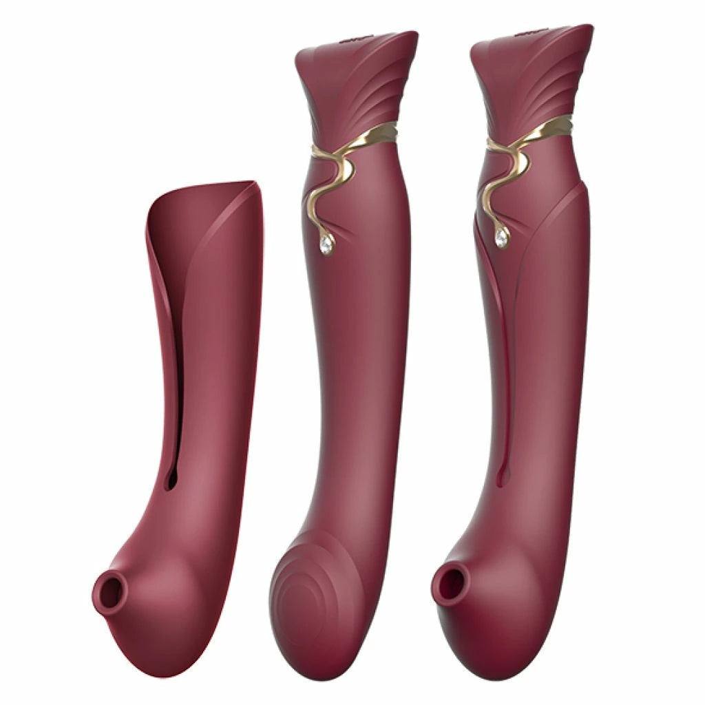 Is Set günstig Kaufen-Zalo - Queen Set Wine Red. Zalo - Queen Set Wine Red <![CDATA[Queen, who is destined to have great talent and good taste, will make an excellent legend. From its innovative PulseWave technology, ZALO also aims to bring women a brand new experience of G-sp