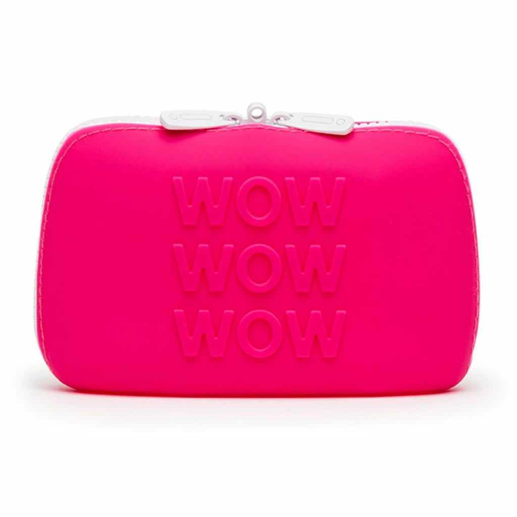 Jump/Drive günstig Kaufen-Happy Rabbit - WOW Storage Zip Bag Small Pink. Happy Rabbit - WOW Storage Zip Bag Small Pink <![CDATA[Jump at the h-opportunity to keep your Happy Rabbit happier than ever in its very own zip-up storage case. Made from wipe-clean silicone, it easily fits 