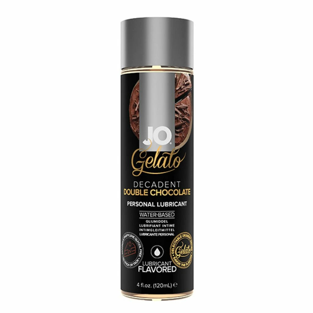 Personal günstig Kaufen-System JO - Gelato H2O Lubricant Decadent Double Chocolate 120 ml. System JO - Gelato H2O Lubricant Decadent Double Chocolate 120 ml <![CDATA[JO Gelato is a flavored water-based personal lubricant designed to enhance foreplay and comfort of intimacy. Form