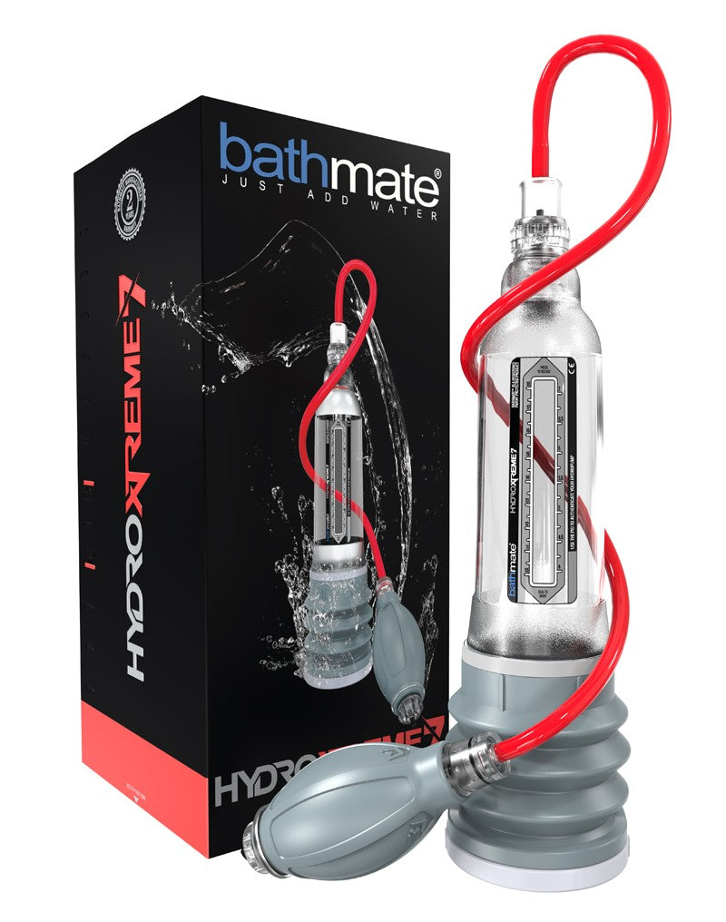 MAX X günstig Kaufen-Bathmate HydroXtreme 7 Clear. Bathmate HydroXtreme 7 Clear <![CDATA[The Hydromax X30 Xtreme, the latest edition to the Hydromax range. The X30 Xtreme takes your hydrotherapy workout to a new level. It's Bathmates' most powerful pump, has the same unique g