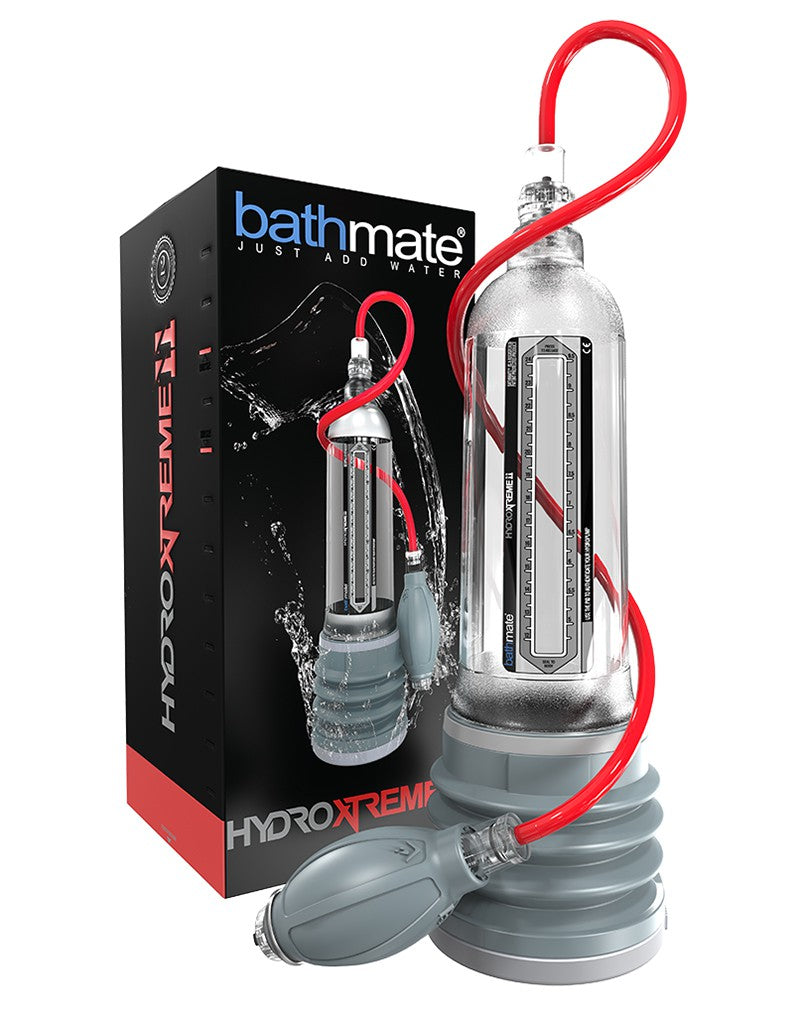 From a günstig Kaufen-Bathmate HydroXtreme 11 Clear. Bathmate HydroXtreme 11 Clear <![CDATA[Maximised Penis Pump Performance.. Bathmate HydroXtreme11 is the single largest penis pump in the world, and the latest model from our advanced Bathmate HydroXtreme Series. Designed f