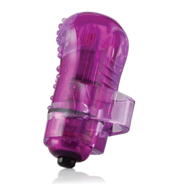Bullet Vibe günstig Kaufen-The Screaming O - The FingO Nubby Purple. The Screaming O - The FingO Nubby Purple <![CDATA[The Fing O features a powerful bullet vibe worn comfortably around your finger for direct stimulation where you want it. This ergonomic design keeps your hands fre