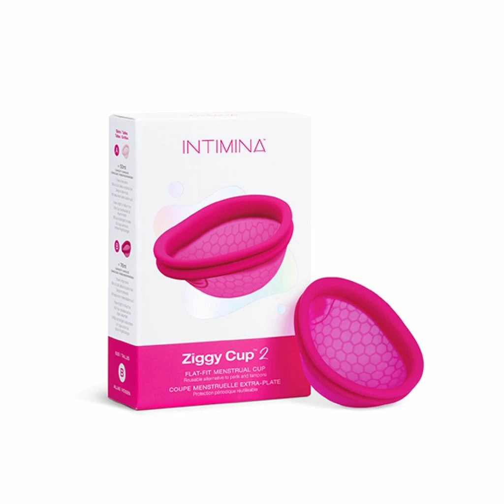 NP F günstig Kaufen-Intimina - Ziggy Cup 2 Size B. Intimina - Ziggy Cup 2 Size B <![CDATA[We’ve listened to your input about period cups, so we designed Ziggy Cup 2! It’s made of reinforced, flexible, 100% medical grade silicone, and it comes with an addition - ribbed ta