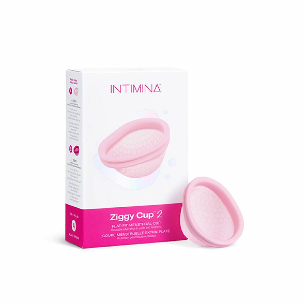 NP F günstig Kaufen-Intimina - Ziggy Cup 2 Size A. Intimina - Ziggy Cup 2 Size A <![CDATA[We’ve listened to your input about period cups, so we designed Ziggy Cup 2! It’s made of reinforced, flexible, 100% medical grade silicone, and it comes with an addition - ribbed ta