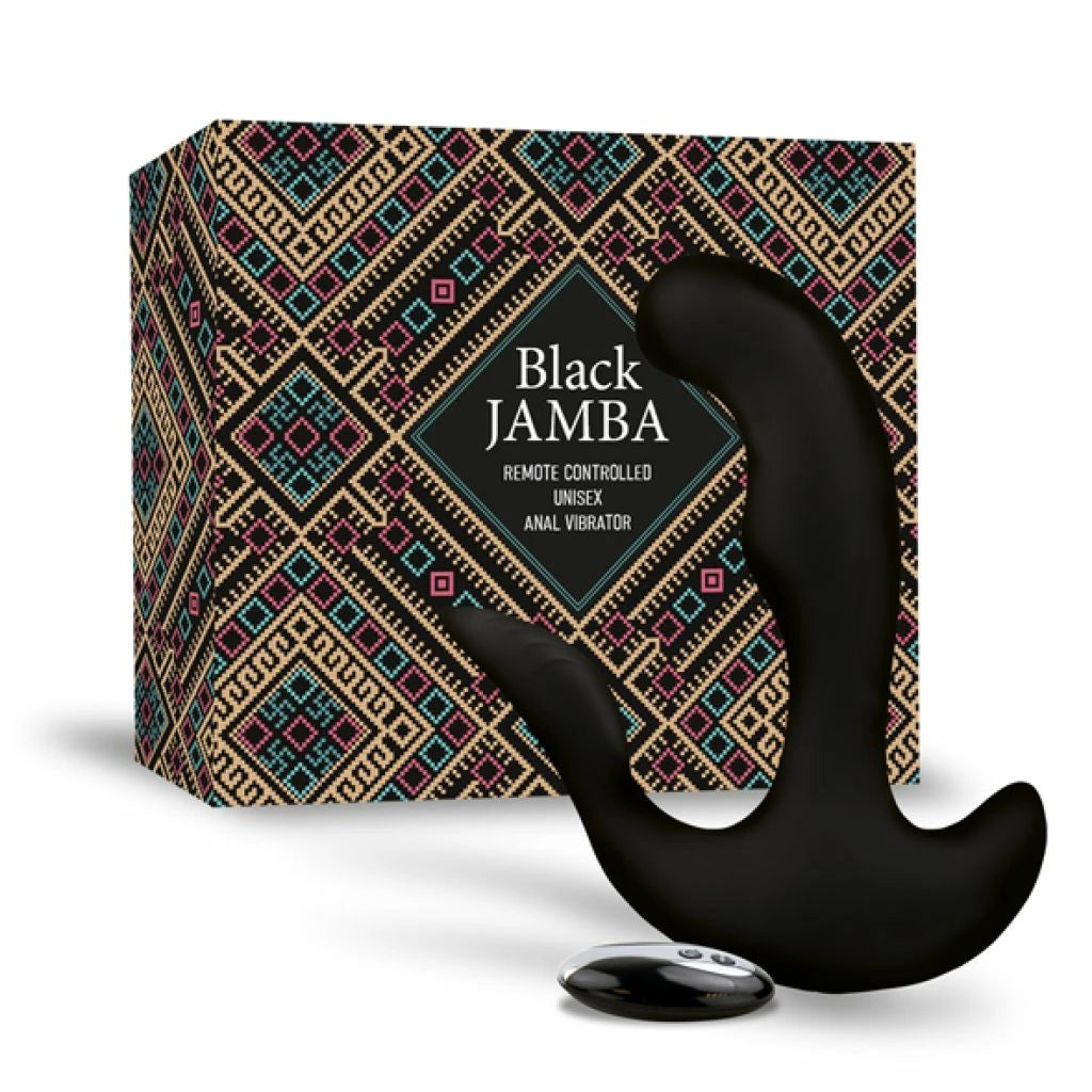 ck Black günstig Kaufen-FeelzToys - Black Jamba. FeelzToys - Black Jamba <![CDATA[This anal vibrator and G-spot/clitoris stimulator be used by both women and men. Men can use the vibrator anally to stimulate the prostate. Women can use the Jamba in two ways: as a G-spot and clit