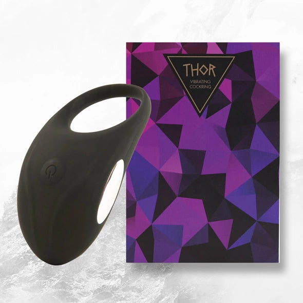 And Black günstig Kaufen-FeelzToys - Thor Black. FeelzToys - Thor Black <![CDATA[The vibrating cockring Thor of Feelztoys makes your erection longer and stronger, has strong vibrations and can be used for solo play or couples. You can wear the cockring downwards for stimulating t