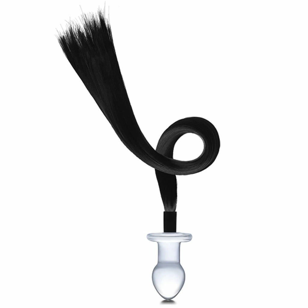 FANTASY günstig Kaufen-Glas - Horse Tail. Glas - Horse Tail <![CDATA[Explore your wild side with a must-have accessory for fantasy role-play. The luxurious, long pony tail will dangle beautifully from your rear as the user-friendly classic butt plug deliciously fills you up. It
