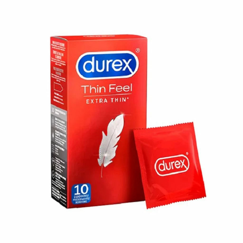 you to günstig Kaufen-Durex - Thin Feel Extra Thin Condoms 10 pcs. Durex - Thin Feel Extra Thin Condoms 10 pcs <![CDATA[Add a new life to your sexy time with Durex Thin Feel Condoms. They are only 0.055mm thick and give the real feeling of skin-to-skin contact, strengthening t
