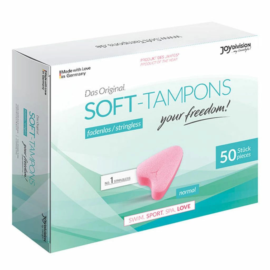 Normal Tampons günstig Kaufen-Joydivision - Soft-Tampons Normal 50 pcs. Joydivision - Soft-Tampons Normal 50 pcs <![CDATA[Perfect for special situations! Simply a better feeling. The original Soft-Tampons offer the highest level of comfort. They are barely noticeable but supremely eff