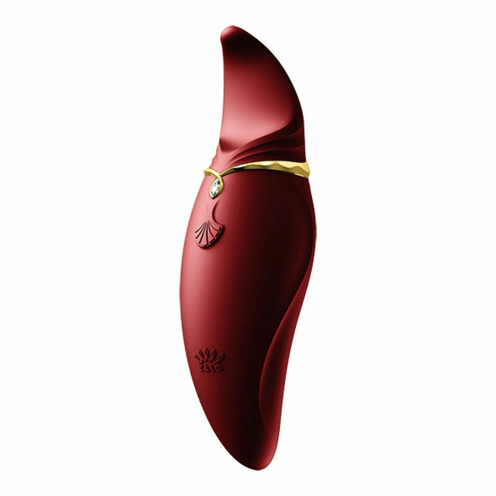 in Red günstig Kaufen-Zalo - Hero Wine Red. Zalo - Hero Wine Red <![CDATA[Specially designed to indulge and titillate the sensitive area of the clitoris, HERO uses ZALO's proprietary PulseWave technology to achieve a swing width of up to 30 mm and a swing frequency of up to 75