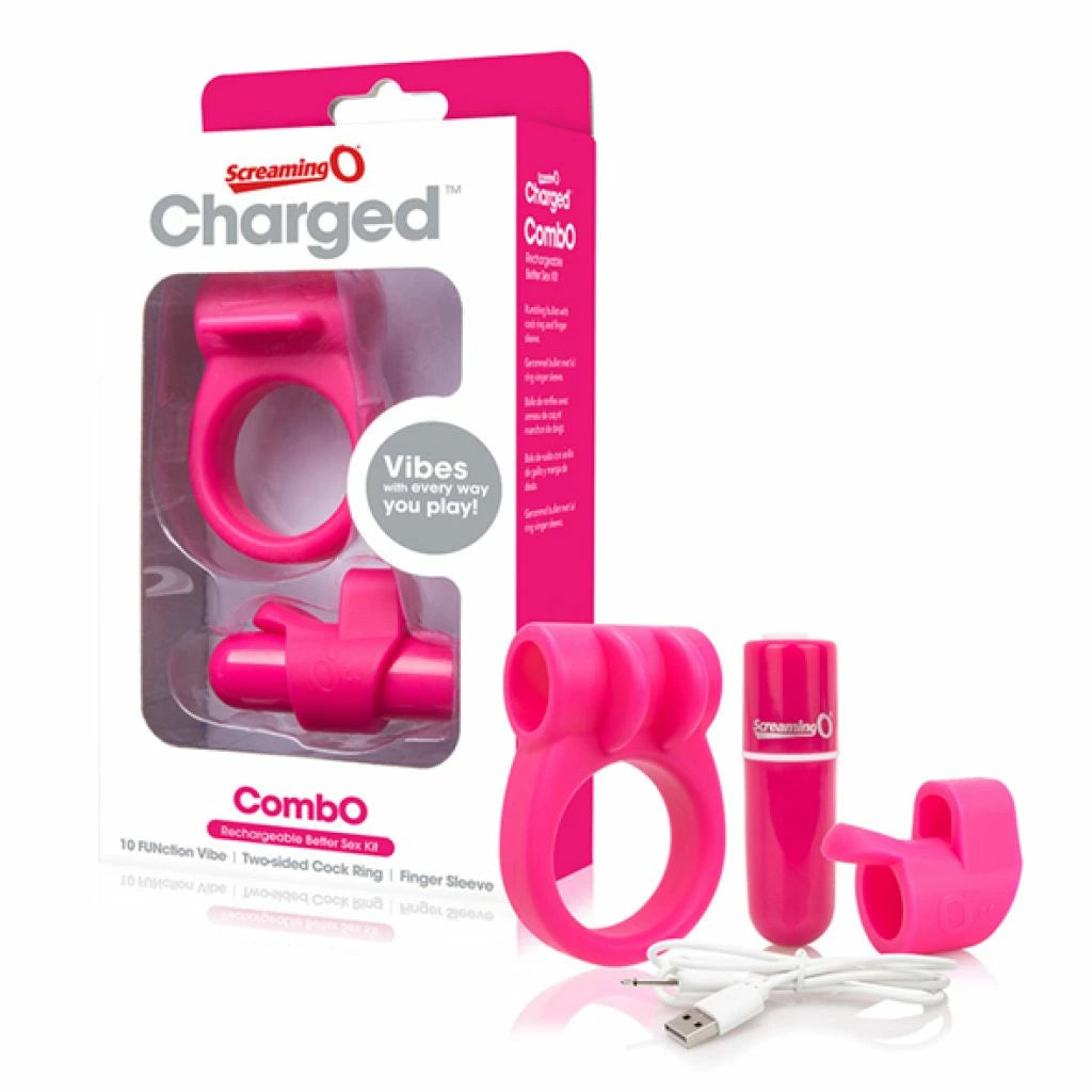 The of günstig Kaufen-The Screaming O - Charged CombO Kit #1 Pink. The Screaming O - Charged CombO Kit #1 Pink <![CDATA[Charged CombO Kit #1 is an all-in-one pleasure kit that makes it easy to explore top-rated rechargeable sex toys made of body-safe materials at one affordabl