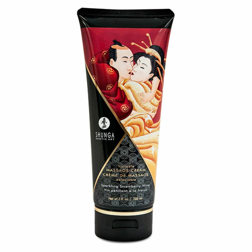 Love Over günstig Kaufen-Shunga - Massage Cream Sparkling Strawberry Wine 200 ml. Shunga - Massage Cream Sparkling Strawberry Wine 200 ml <![CDATA[Caress your partner with this delectable massage cream. Get close to your lover with this tasty treat and feel the softness of their 