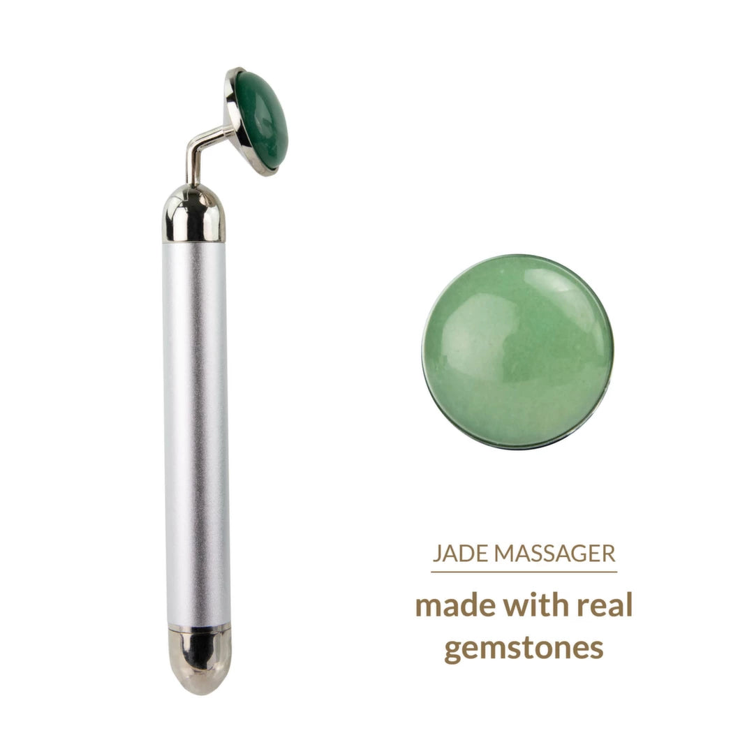 massager,ANLAN günstig Kaufen-La Gemmes - Lay-On Vibrator Jade. La Gemmes - Lay-On Vibrator Jade <![CDATA[LA GEMMES - LAY-ON VIBRATOR JADE. Beautiful gemstones combined with fine vibrations, that is the new vibrating massager from La Gemmes. This chic, elegant massager is an asset to 