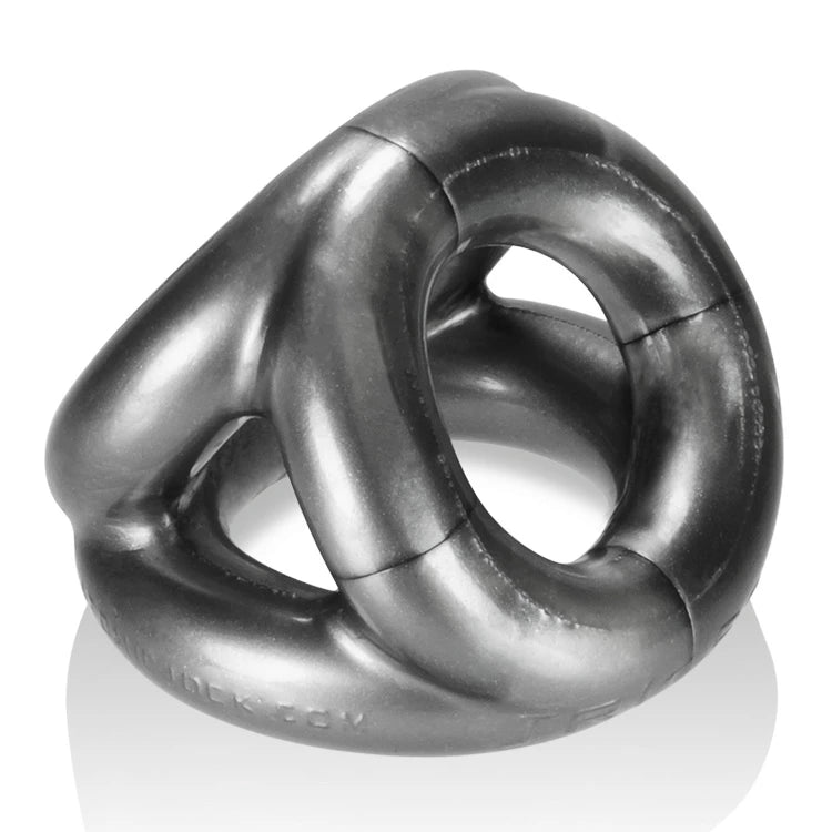 To You  günstig Kaufen-Oxballs - Tri-Sport Cocksling Steel. Oxballs - Tri-Sport Cocksling Steel <![CDATA[TRI-SPORT is the new futuristic sportsling from ATOMIC JOCK. It's made up of 3 conjoined cockrings that grip your dick, balls, and the base of your shaft... feels just like 