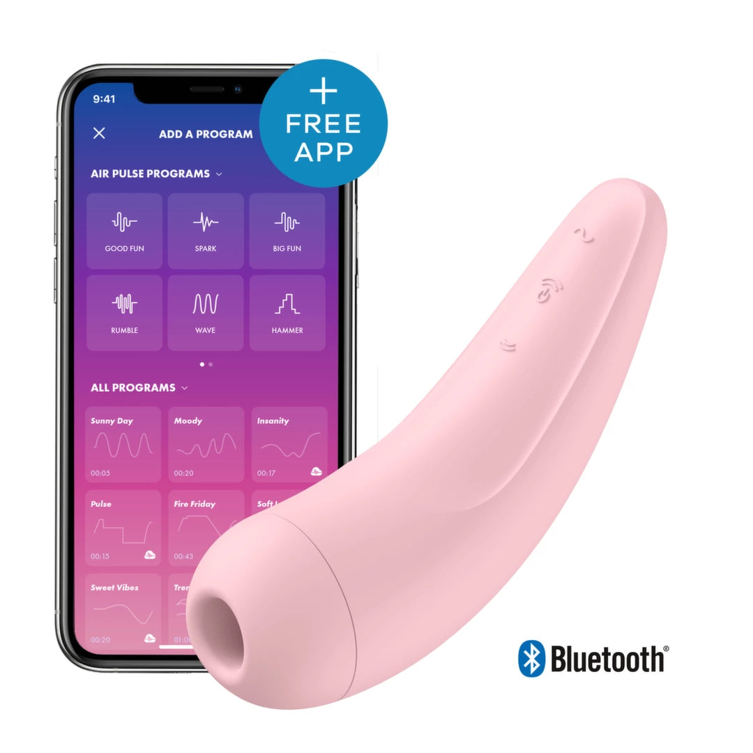 Ring PL günstig Kaufen-Satisfyer - Curvy 2+ Air Pulse Stimulator + Vibration Pink. Satisfyer - Curvy 2+ Air Pulse Stimulator + Vibration Pink <![CDATA[SATISFYER - CURVY 2+ AIR PULSE STIMULATOR + VIBRATION PINK. Pleasuring the clitoris with a balance of Air Pulse technology and 