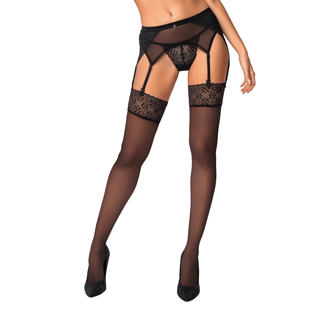 black Black günstig Kaufen-Obsessive - Shibu Stockings Black S/M. Obsessive - Shibu Stockings Black S/M <![CDATA[OBSESSIVE - SHIBU STOCKINGS BLACK S/M. We can promise that you'll love these sensual stockings. They'll take care of your legs. Super soft mesh will give you great comfo