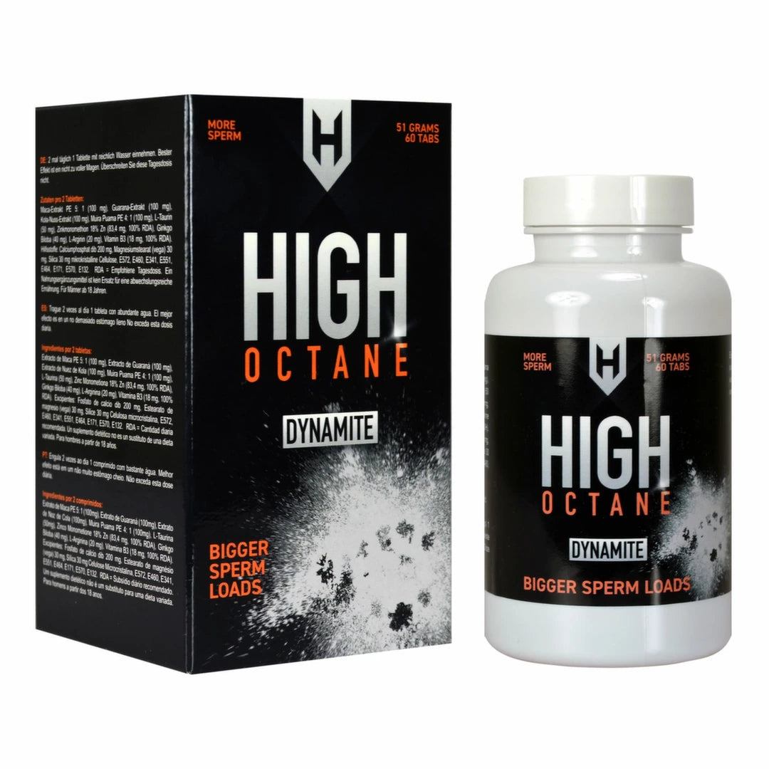 NAT AN günstig Kaufen-High Octane - Dynamite. High Octane - Dynamite <![CDATA[HIGH OCTANE - DYNAMITE. High Octane Dynamite is for men who want to squirt a lot of cum with every orgasm. Natural ingredients in High Octane Dynamite stimulate sperm production and its quality. For 