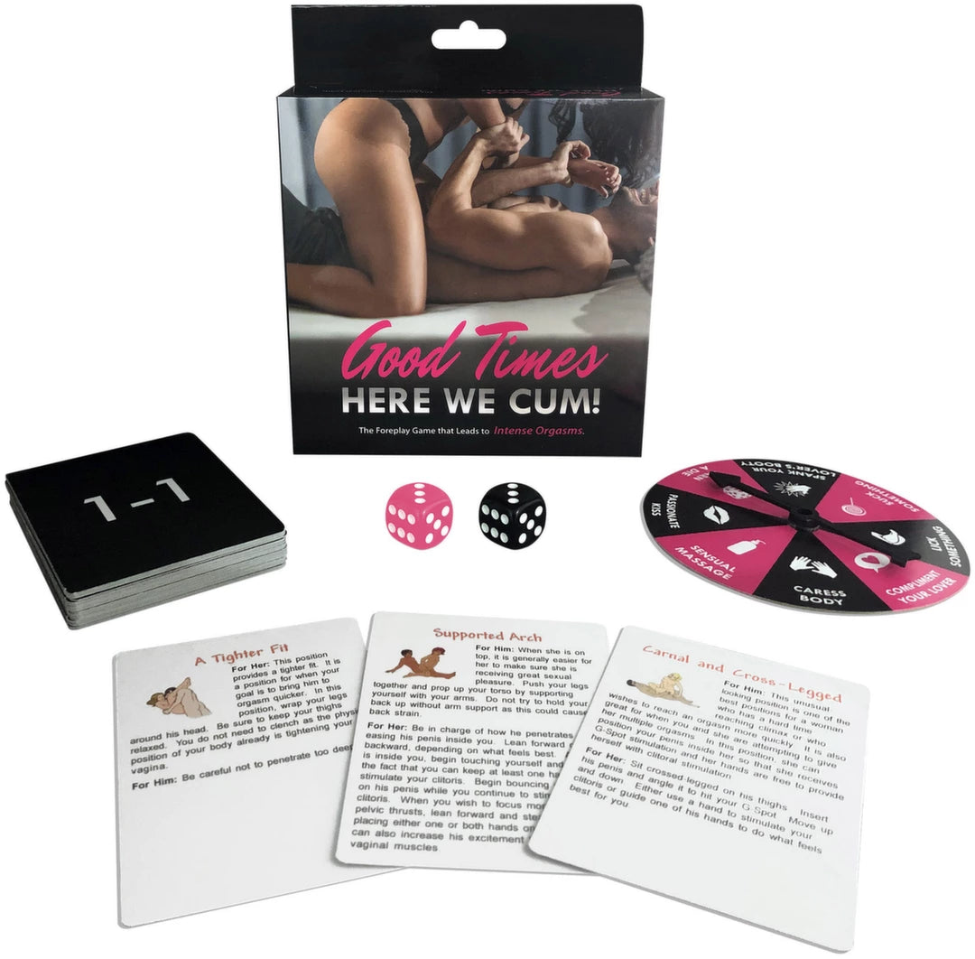 Love Over günstig Kaufen-Kheper Games - Good Times Here We Cum. Kheper Games - Good Times Here We Cum <![CDATA[KHEPER GAMES - GOOD TIMES HERE WE CUM. The foreplay game that leads to intense orgasms! You and your lover engage in foreplay that leads to selecting an Intense Orgasm c