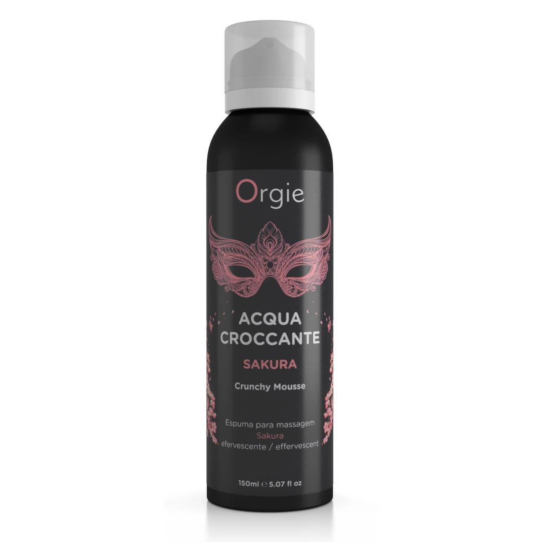 Run with günstig Kaufen-Orgie - Acqua Croccante Crunchy Mousse Sakura 150 ml. Orgie - Acqua Croccante Crunchy Mousse Sakura 150 ml <![CDATA[Acqua Croccante is a moisturizing effervescent foam with a delightful Sakura fragrance for an arousing sensorial massage. When appliedon th