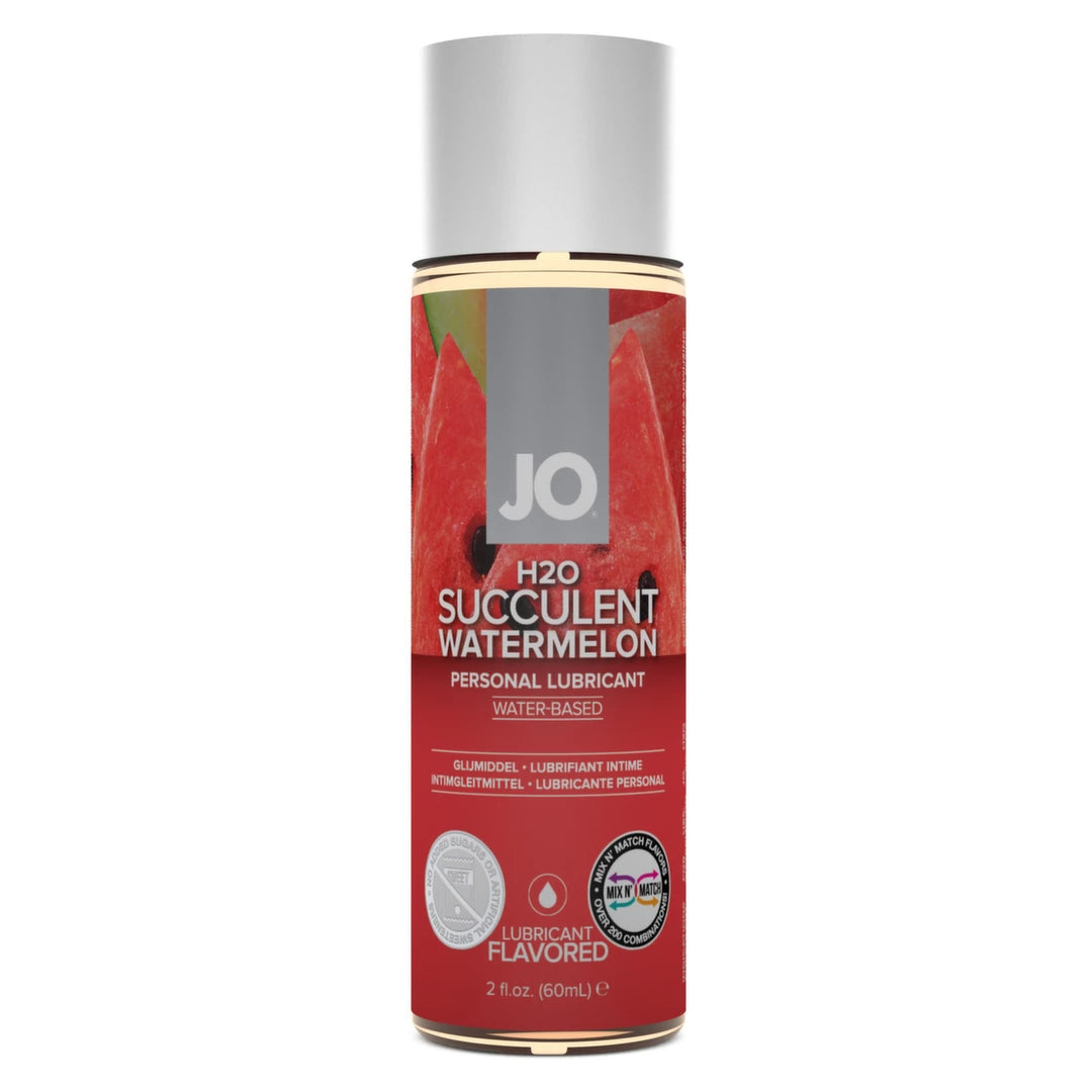 Silicone günstig Kaufen-System JO - H2O Lubricant Watermelon 60 ml. System JO - H2O Lubricant Watermelon 60 ml <![CDATA[SYSTEM JO - H2O LUBRICANT Watermelon 60 ML. The only water-based lube that feels just like silicone, now in 15 irresistible flavors! JO H2O Flavored Lubricant