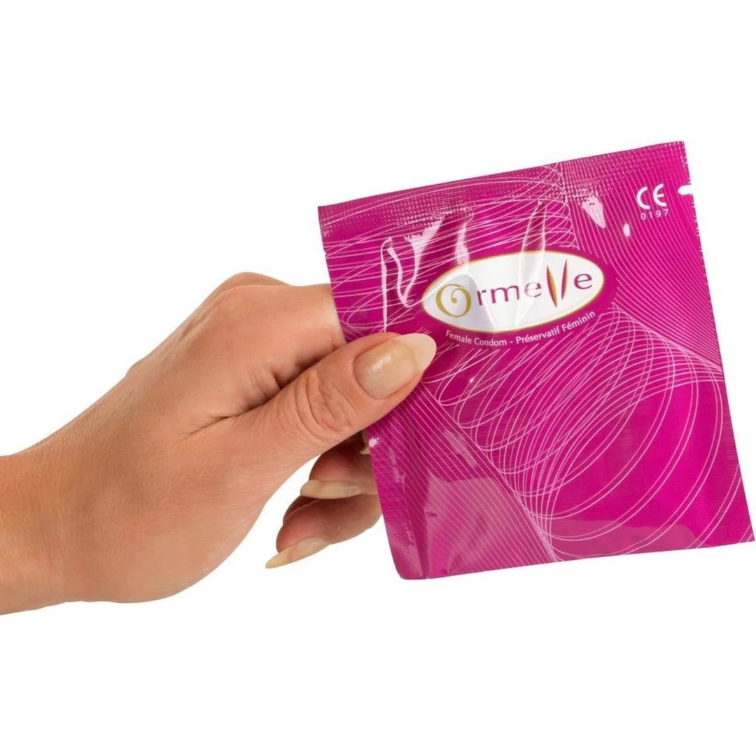 Pcs Ring günstig Kaufen-Ormelle Vrouwencondoom 5 pcs. Ormelle Vrouwencondoom 5 pcs <![CDATA[ORMELLE VROUWENCONDOOM 5 PCS. The transparent lubricated female condom is made of a latex pouch that has an integrated, outer round edge and an elastic plastic ring at the other end, whic