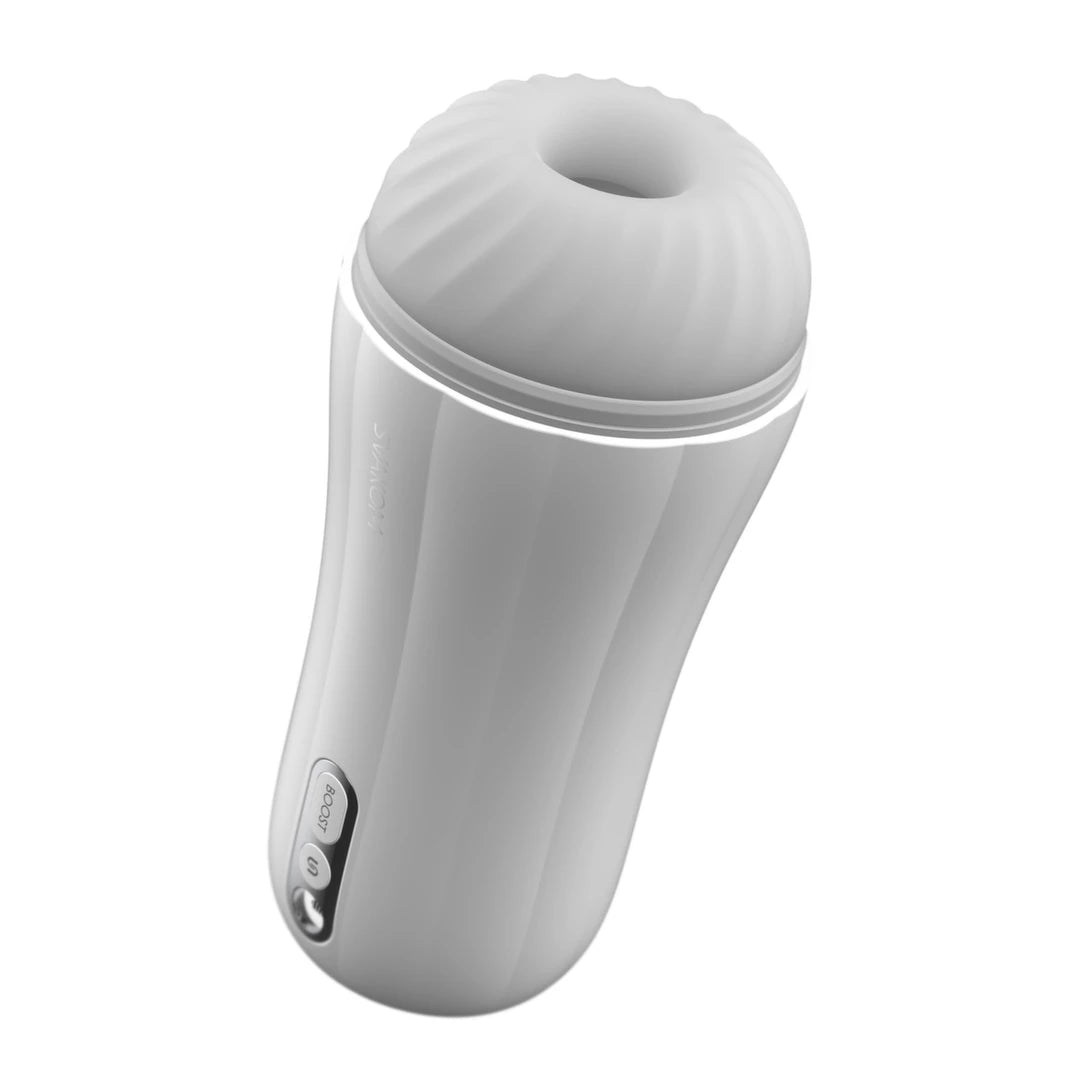 Mate X günstig Kaufen-Svakom - Robin Masturbator White. Svakom - Robin Masturbator White <![CDATA[SVAKOM - ROBIN MASTURBATOR WHITE. Masturbator.. - 5 unique vibrating modes plus one extra 'BOOST' level for an intense experience. - One 'BOOST' mode to reach your ultimate ecstas