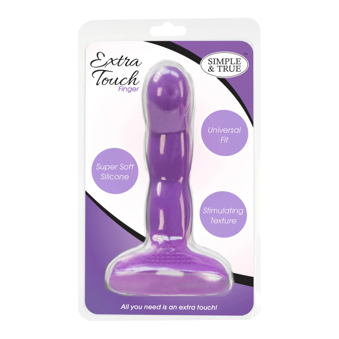 Want You günstig Kaufen-PowerBullet - Extra Touch Finger Dong Purple. PowerBullet - Extra Touch Finger Dong Purple <![CDATA[POWERBULLET - EXTRA TOUCH FINGER DONG PURPLE. The Extra Touch Finger is designed for when you want a little extra help to reach all the right spots. With a