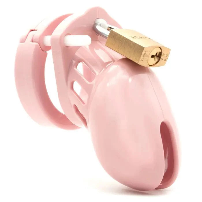 Of S  günstig Kaufen-CB-X - CB-6000S Chastity Cock Cage Pink 35 mm. CB-X - CB-6000S Chastity Cock Cage Pink 35 mm <![CDATA[CB-X - CB-6000S CHASTITY COCK CAGE Pink 35 MM. The CB-6000S Chrome Finish is the shorter version of the CB-6000 Male Chastity Device. The CB-6000S Male 