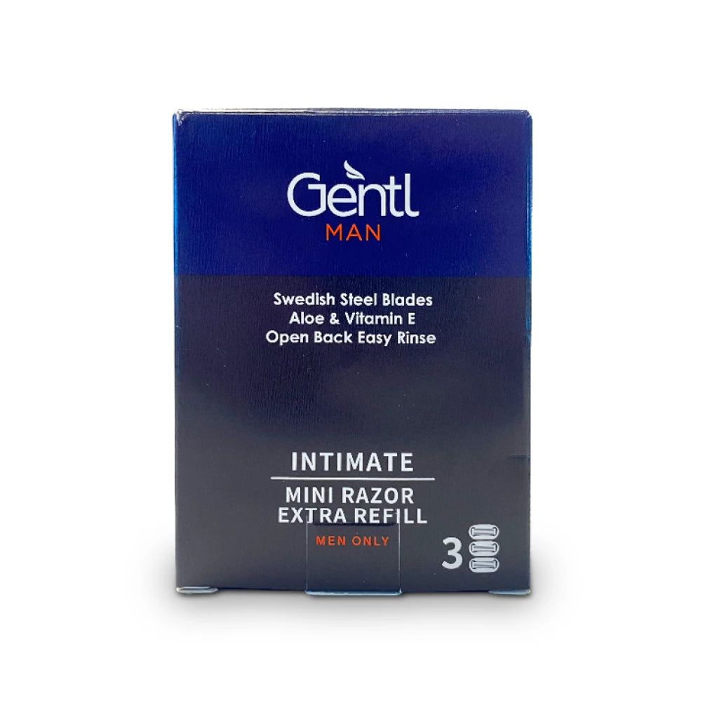 Man at günstig Kaufen-Gentl - Gentle Man Mini Razor Extra Refill. Gentl - Gentle Man Mini Razor Extra Refill <![CDATA[GENTL - GENTLE MAN MINI RAZOR EXTRA REFILL. Refill pack of three razor blades made of Swedish steel and layers of moisturizing elements and protection.]]>. 