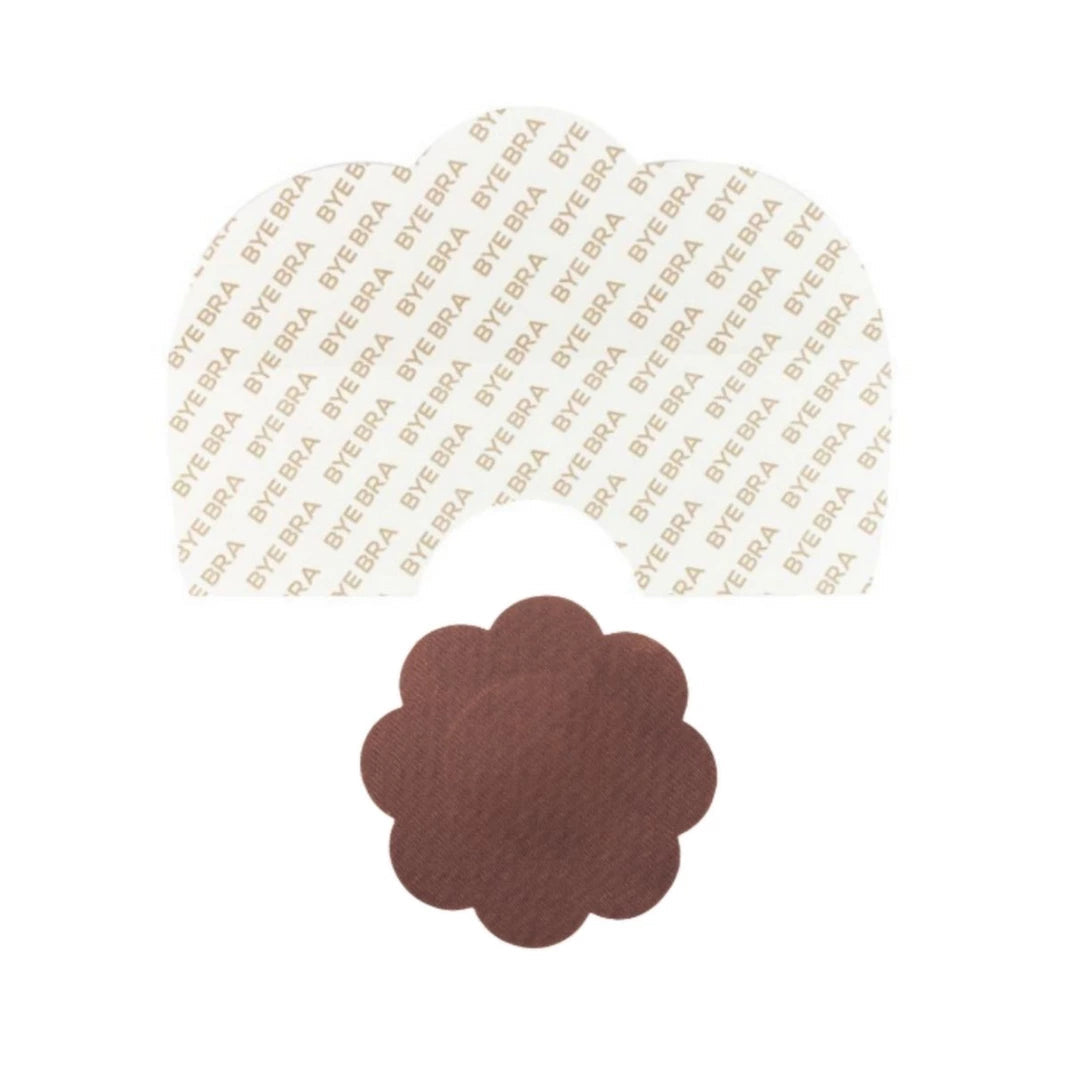 Detail in günstig Kaufen-Bye Bra - Breast Lift Tape + Satin Nipple Covers Brown A-C. Bye Bra - Breast Lift Tape + Satin Nipple Covers Brown A-C <![CDATA[BYE BRA - BREAST LIFT TAPE + SATIN NIPPLE COVERS BROWN A-C. PRODUCT DETAILS. Dermatologically approved and hypoallergenic. Made